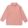 Lila And Hayes Kids'  Sam Quarter Zip Pullover By Lh Sport In Orange Stripes