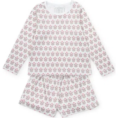 Lila And Hayes Kids'  Sophie Girls' Short Set In Multi