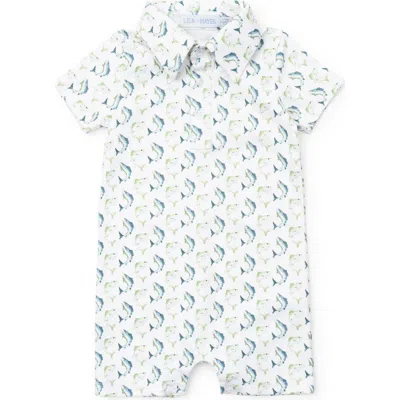Lila And Hayes Babies'  Tripp Boys' Polo Shortall In White
