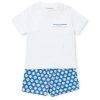 LILA AND HAYES LILA AND HAYES WALKER BOYS' SHORT SET