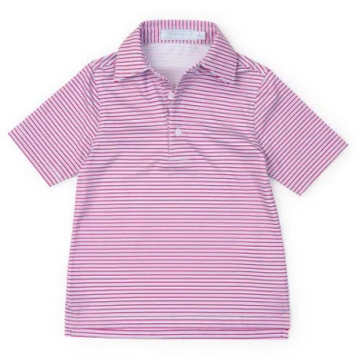 Lila And Hayes Kids'  Will Boys' Golf Polo Shirt By Lh Sport