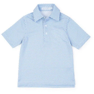 Lila And Hayes Kids'  Will Boys' Golf Polo Shirt By Lh Sport