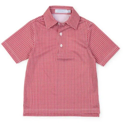 Lila And Hayes Kids'  Will Boys' Golf Polo Shirt By Lh Sport