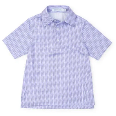Lila And Hayes Kids'  Will Boys' Golf Polo Shirt By Lh Sport