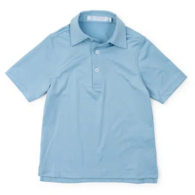 Lila And Hayes Kids'  Will Boys' Golf Polo Shirt By Lh Sport In Blue