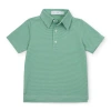 Lila And Hayes Kids'  Will Boys' Golf Polo Shirt By Lh Sport In Green