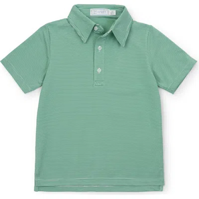 Lila And Hayes Babies'  Will Boys' Golf Polo Shirt By Lh Sport In Blue