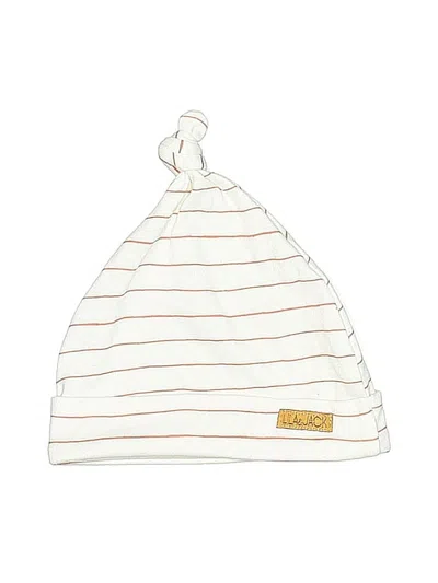 Pre-owned Lila And Jack Kids' Beanie Hat In White