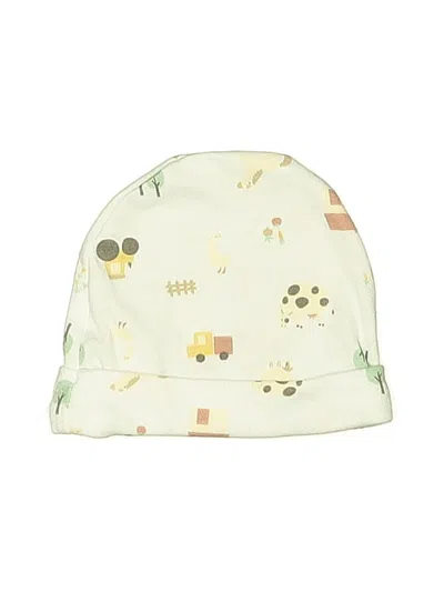 Pre-owned Lila And Jack Babies' Beanie Hat In White