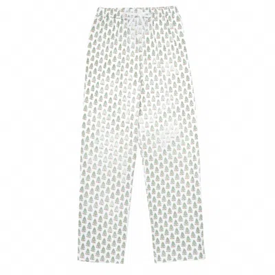 Lila + Hayes Kids' Boys' Beckett Hangout Pant In Under The Christmas Tree In Multi