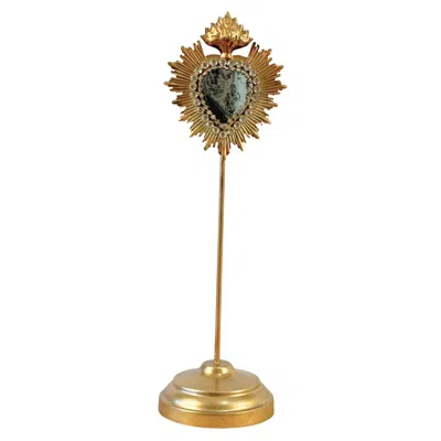 Lila Rasa Gold Ex-voto Candle Stand Medium