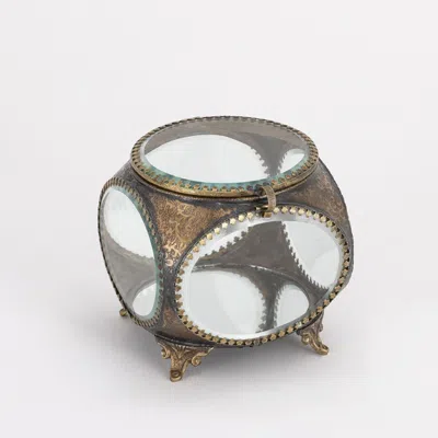 Lila Rasa Gold French Trinklet Clear