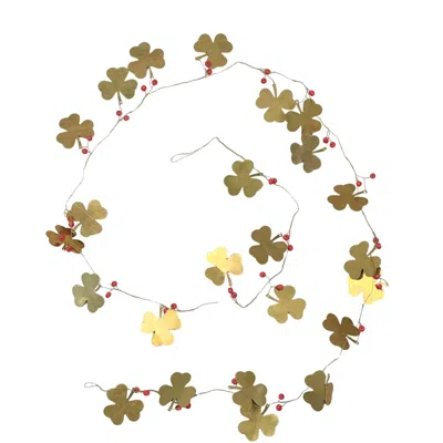 Lila Rasa Golden Clover Garland