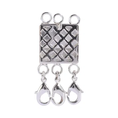 Lila Rasa Women's Connector For Layering Chain Silver