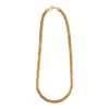 Lila Rasa Women's Herringbone Chain Gold 22" In Gold