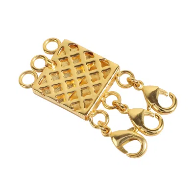 Lila Rasa Women's Layering  Connector For Chain Gold