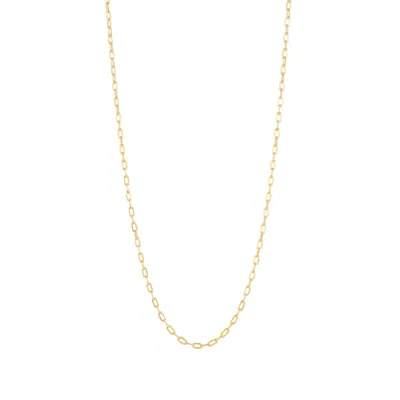 Lila Rasa Women's Paperclip Chain Necklace Gold Small