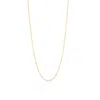 Lila Rasa Women's Paperclip Chain Necklace Xsmall Gold In Gold