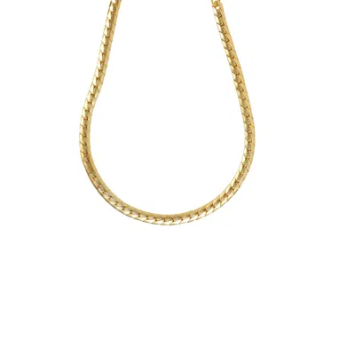 Lila Rasa Women's Snake Chain  Gold Small