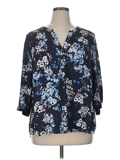 Pre-owned Lila Rose Casual Dress In Blue