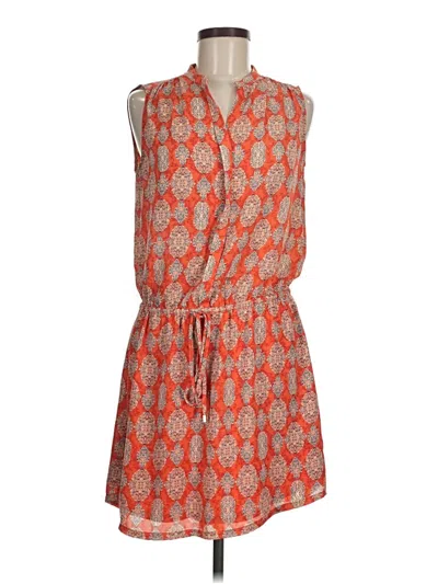 Pre-owned Lila Rose Casual Dress In Orange