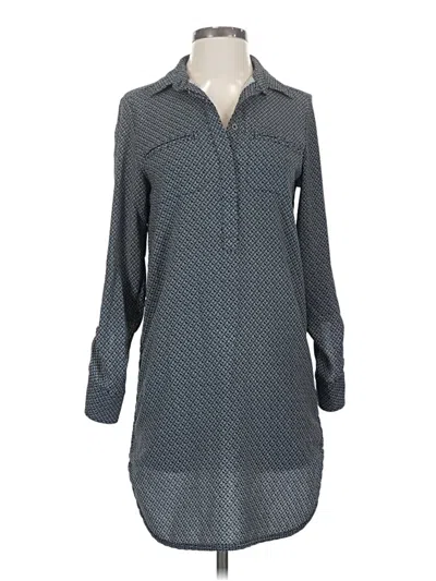 Pre-owned Lila Rose Long Sleeve Polo Shirt In Gray