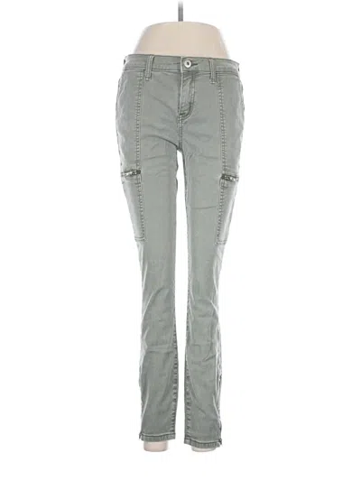 Pre-owned Lila Ryan Cargo Pants In Gray