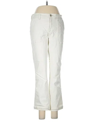 Pre-owned Lila Ryan Casual Pants In Ivory