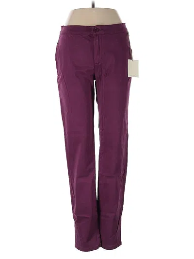 Pre-owned Lila Ryan Casual Pants In Purple