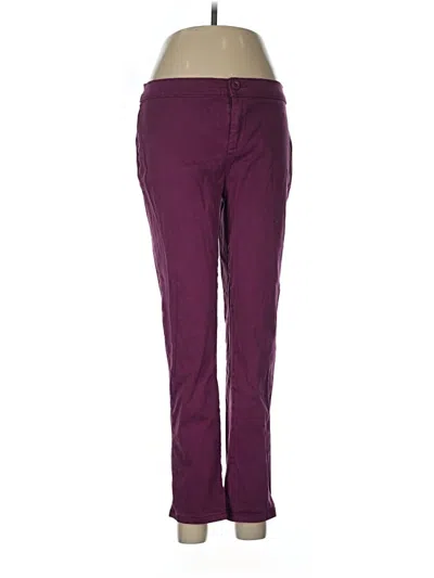 Pre-owned Lila Ryan Casual Pants In Purple