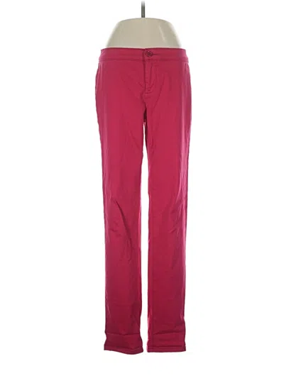 Pre-owned Lila Ryan Casual Pants In Red