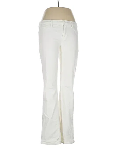 Pre-owned Lila Ryan Jeans In Ivory