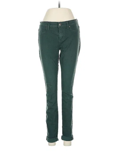 Pre-owned Lila Ryan Jeggings In Green