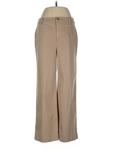 Pre-owned Lila Ryan Khaki Pant In Brown