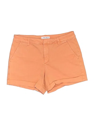 Pre-owned Lila Ryan Shorts In Orange