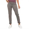 Lila Ryan Zuri Tapered Chino Pants In Steel Grey