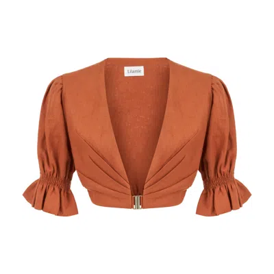 Lilamie Women's Brown Marrakesh Top