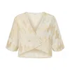 Lilamie Women's Gold / Neutrals Madrid Top