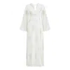 Lilamie Women's Gold / White Larissa Dress In Gold/white