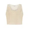 Lilamie Women's Neutrals Tulum Top