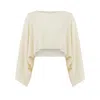 Lilamie Women's White Rio Long Top