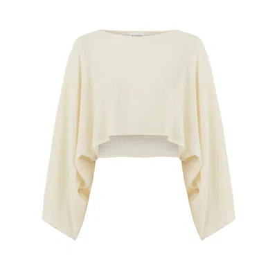 Lilamie Women's White Rio Long Top
