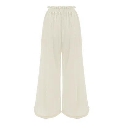 Lilamie Women's White Rio Pants