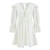 Lilamie Women's White Sicily Dress In White