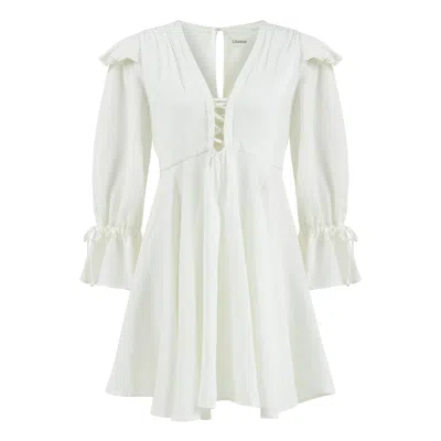 Lilamie Women's White Sicily Dress