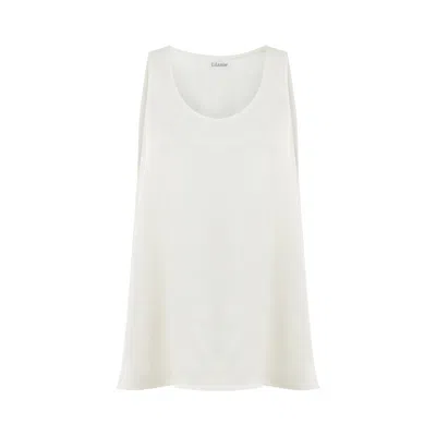 Lilamie Women's White Soho Long Top