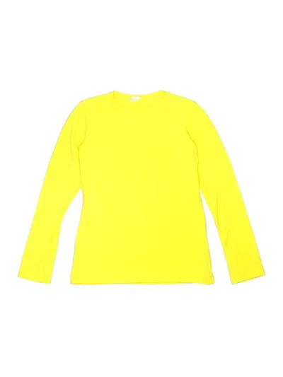 Pre-owned Lilax Kids' Long Sleeve T-shirt In Yellow