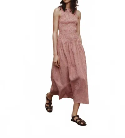 Lilbelle By Lilbelle Nia Gingham Maxi Dress In Red