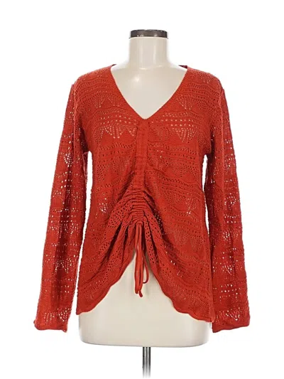 Lilbetter Long Sleeve Blouse In Red