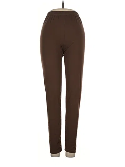 Pre-owned Lildy Active Pants In Brown